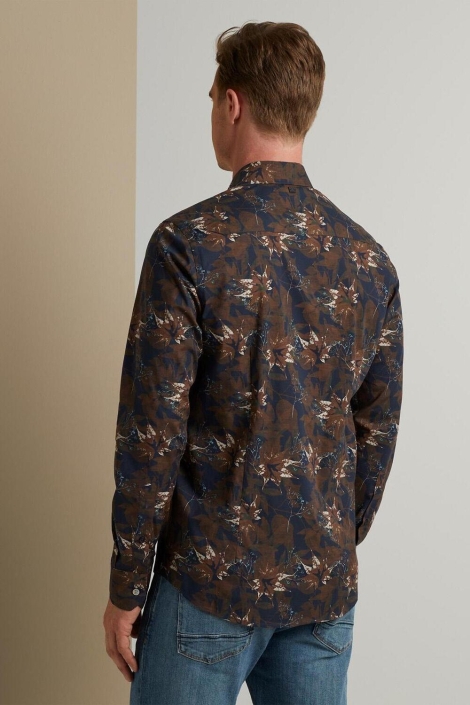 Vanguard long sleeve shirt print on fine po
